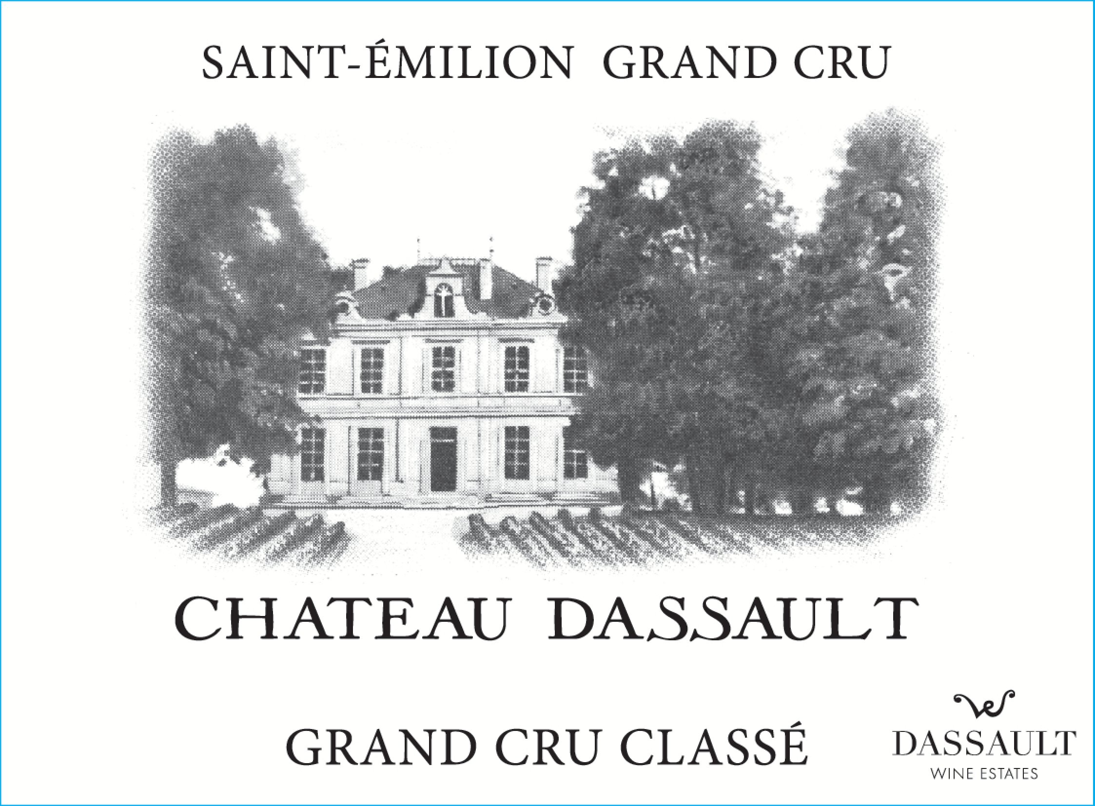 Étiquette Château Dassault
